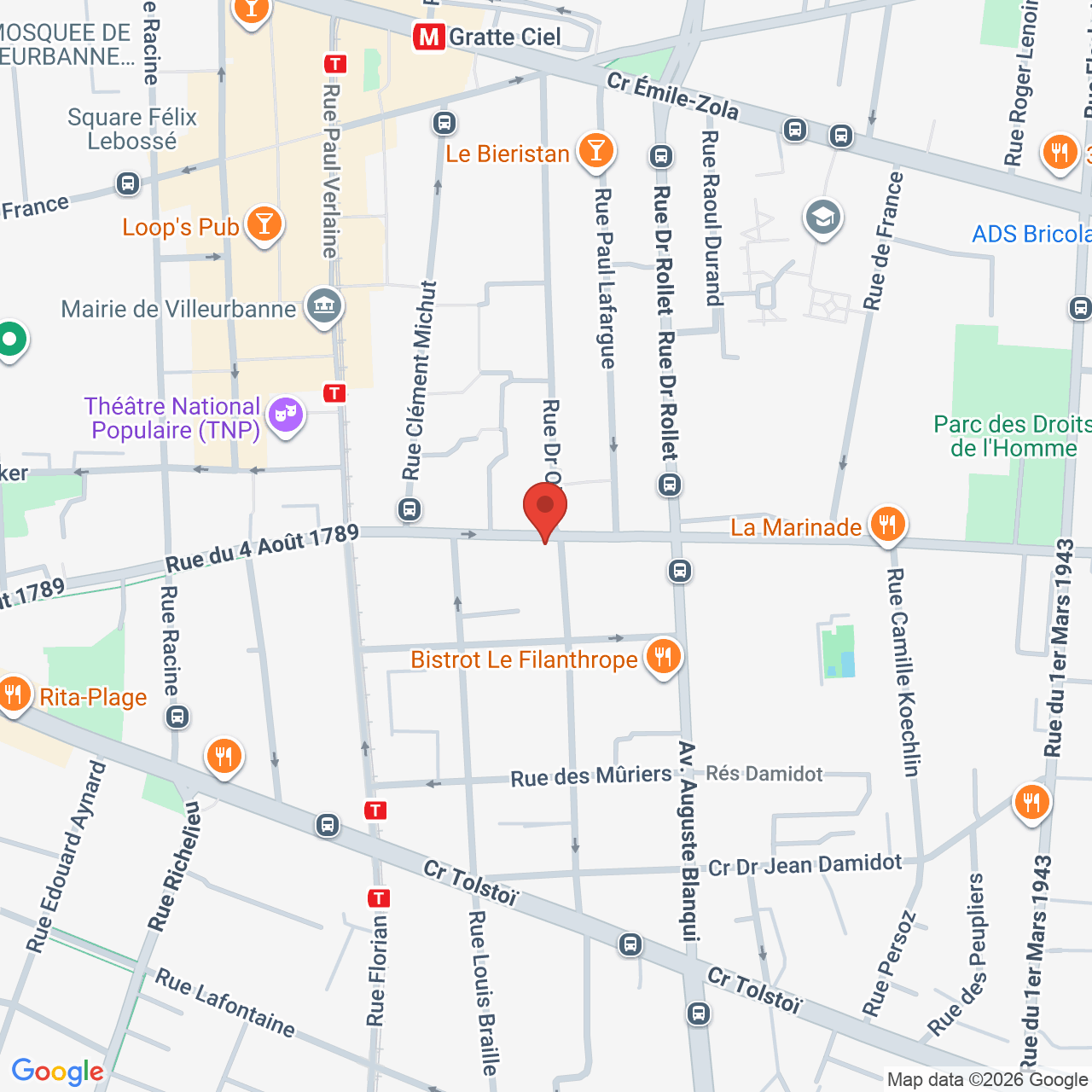 Plan d'accès